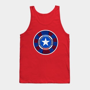 shield and star Tank Top